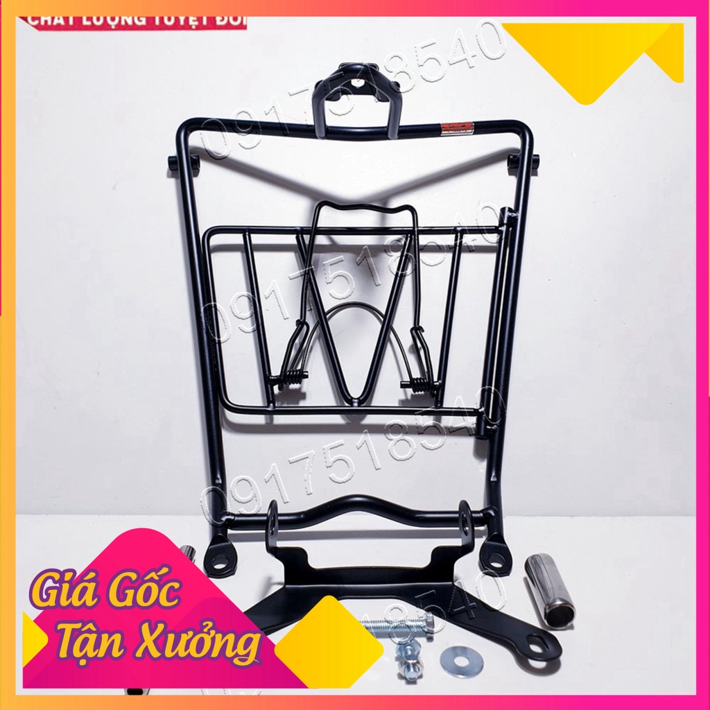 Baga Giữa NVX v1 2016 - 2020 dầy 10 ly đen sơn tĩnh điện (Ảnh Sp thật)