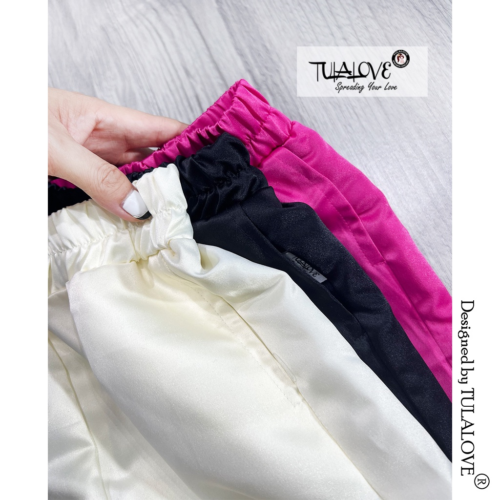 Áo Bé Gái 2 Dây Chéo, Quần Short Bé Gái Phối Set Cực Sành Điệu, Set Bé Gái Tulalove