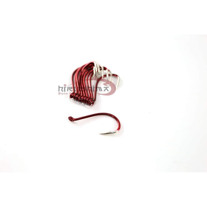 Lưỡi Hirushima Catfish Hooks Red color Hita Lure câu cá Tra, cá Trê Hita Lure