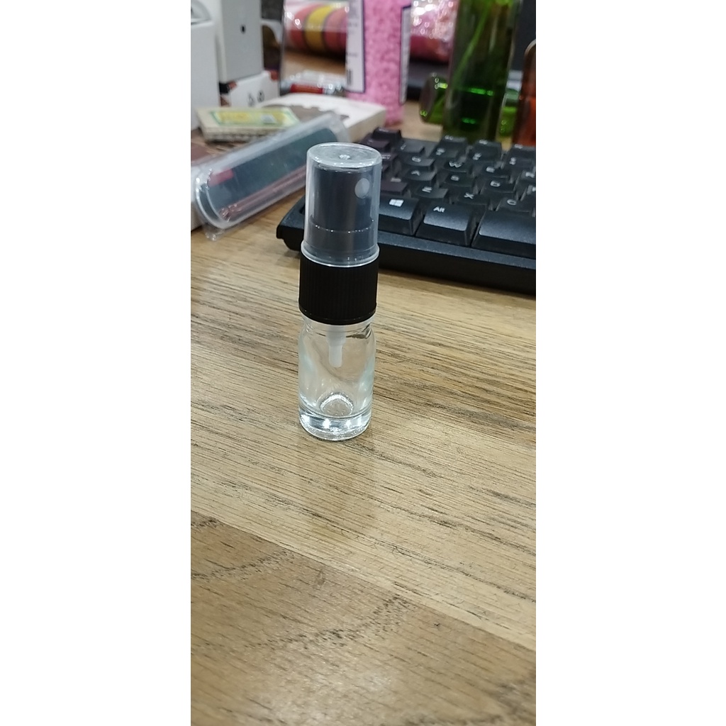 Chai xịt PHUN SƯƠNG THỦY TINH TRONG SUỐT 5ml/10ml/20ml/30ml/50ml