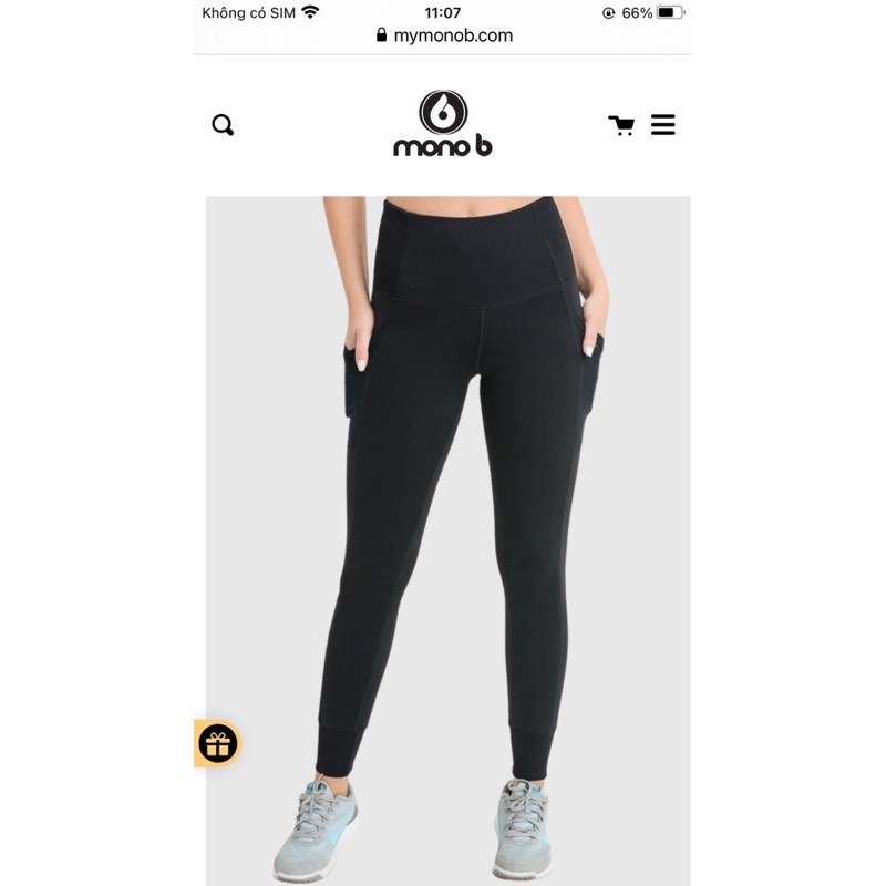 Quần legging nữ xuất dư hiệu Mono b