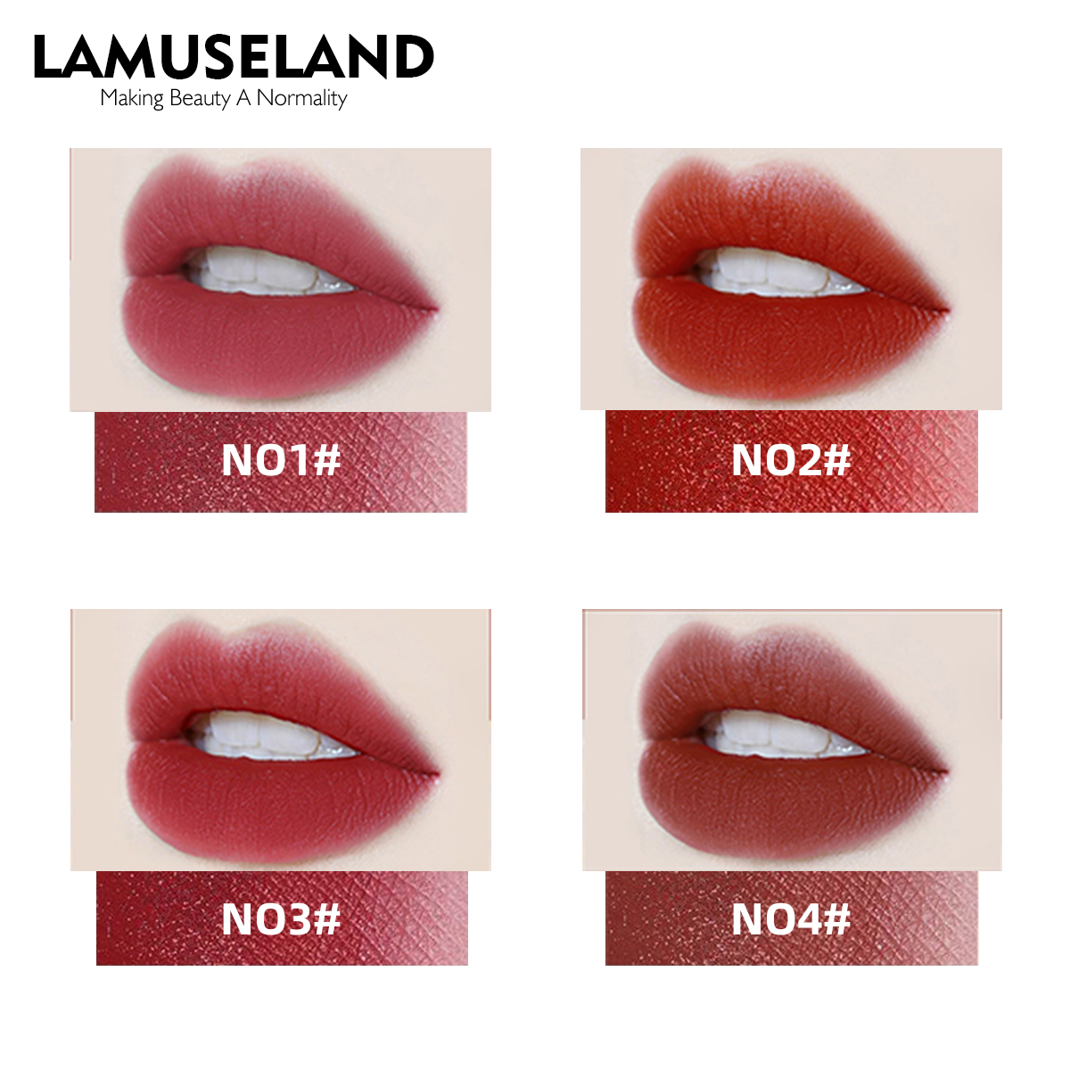 [Hàng mới về] Son kem nhung mịn 3.7g N2101 thời trang chất lượng cao | BigBuy360 - bigbuy360.vn