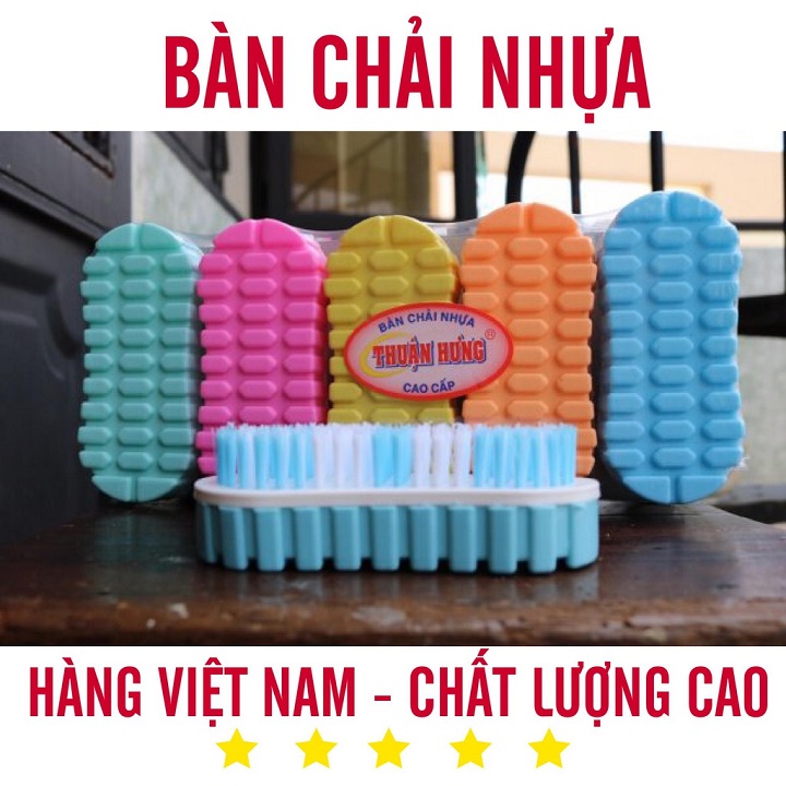 Bàn chải Nhựa chà sàn, giặt đồ, chà chân, vệ sinh nhà tắm