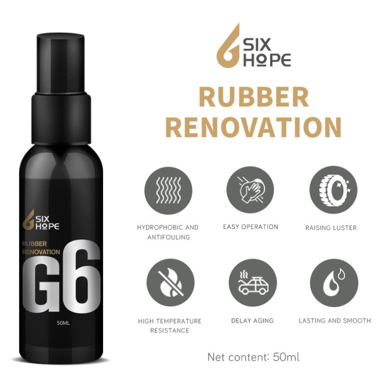 Phục hồi nhựa đen Ngoại Thất Nội Thất ô tô Rubber Renovation - SmartStore1688