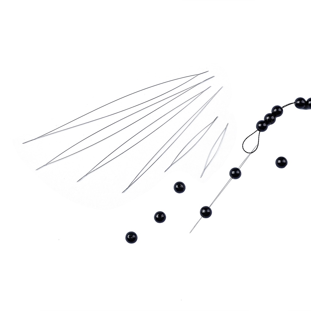 Que kim xỏ hạt bằng thép không gỉ 0.15-0.7mm dùng để làm đồ trang sức thủ công tiện lợi
