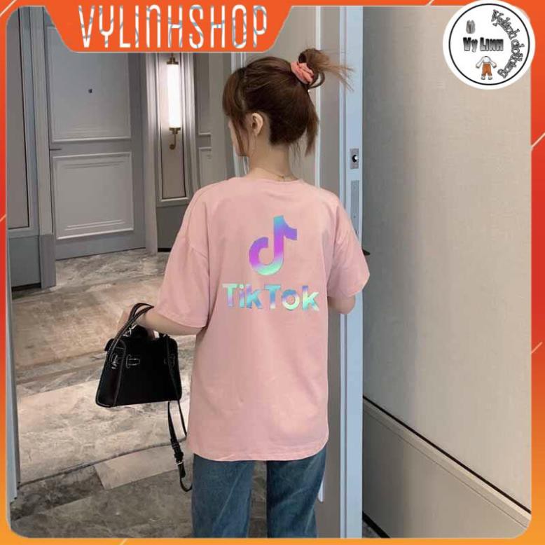 Áo thun nam nữ tay lỡ⚡VYLINHSHOP⚡ phông phản quang tiktok siêu mát form rộng mã MG00 nhiều màu