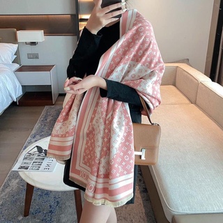 Khăn len choàng cổ khăn quàng cổ nữ mùa đông Khăn LV len dạ cao cấp quà tặng sinh nhật nữ, 20 10, 20 11, 8 3