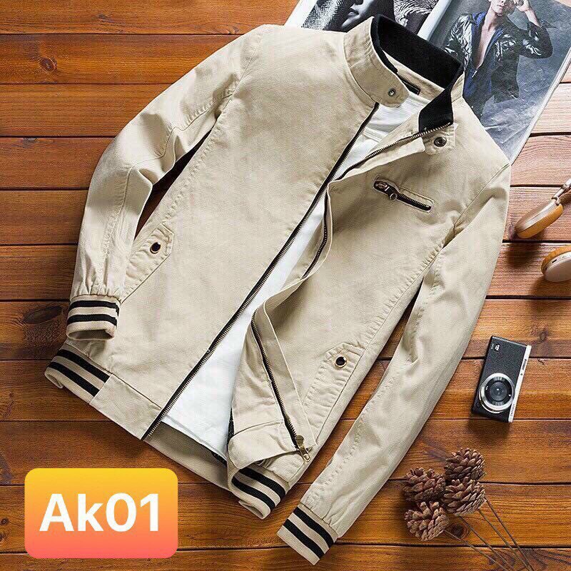 Áo Khoác Nam Kaki 🔵 𝐅𝐑𝐄𝐄 𝐒𝐇𝐈𝐏 🔵 Áo Khoác Nam Đẹp Cao Cấp Có Túi Trong Tiện Lợi HpFashion - Akkknhp07 | BigBuy360 - bigbuy360.vn
