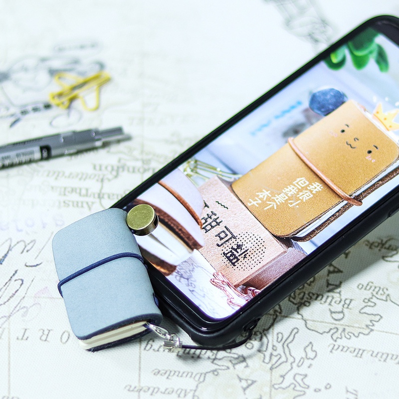 Sổ Tay Bìa Da Siêu Mỏng Không Viền Dành Cho Trẻ Em