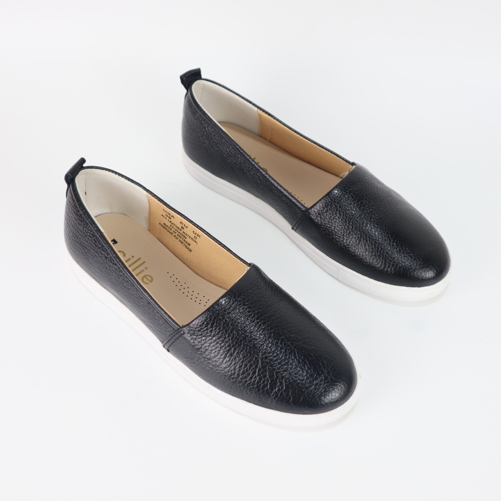 Giày slip on Cillie đế bằng da thật 1016 | BigBuy360 - bigbuy360.vn