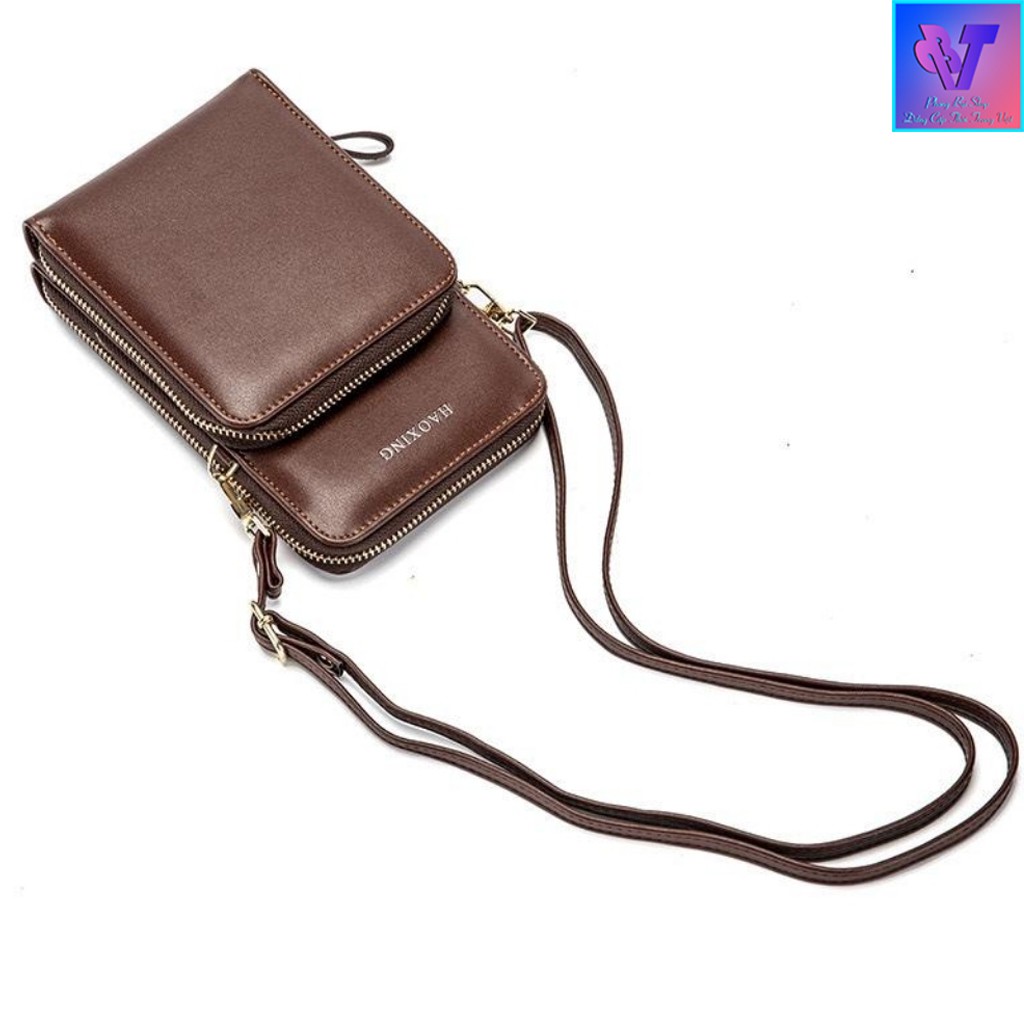 Túi Nam Mini Tiện Dụng Năng Động Hàn Quốc Chất Da Đẹp Đeo Chéo Có Hai Ngăn Kéo Khóa Riêng Biệt PB032 | BigBuy360 - bigbuy360.vn