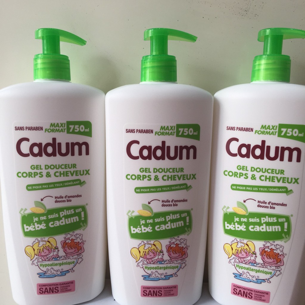 Sữa tắm Cadum 750ml cho bé