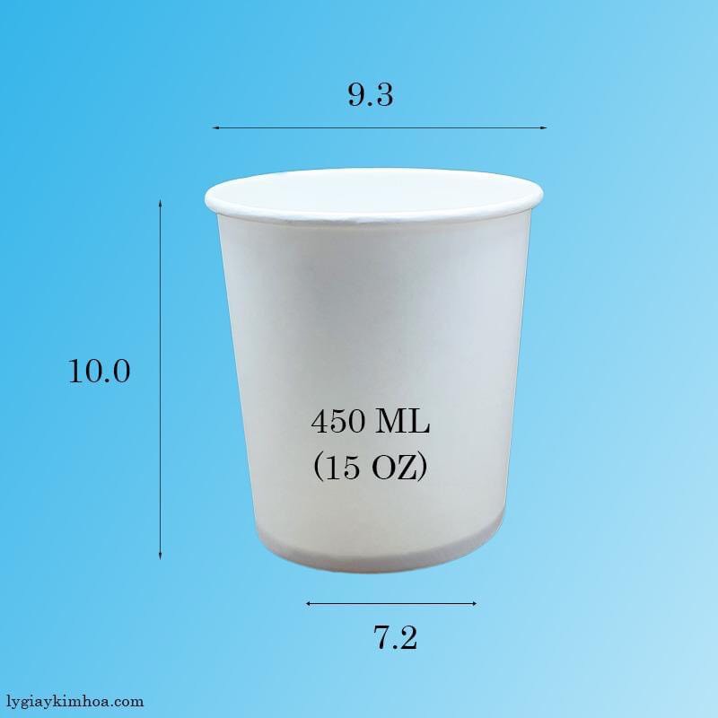 50 ly giấy đựng kem 450 ml