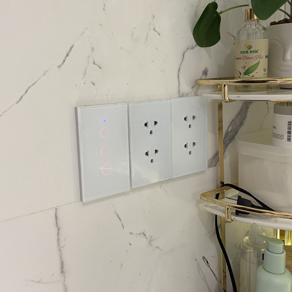 Công tắc điện thông minh wifi tuya, Công tắc thông minh cảm ứng mẫu mới