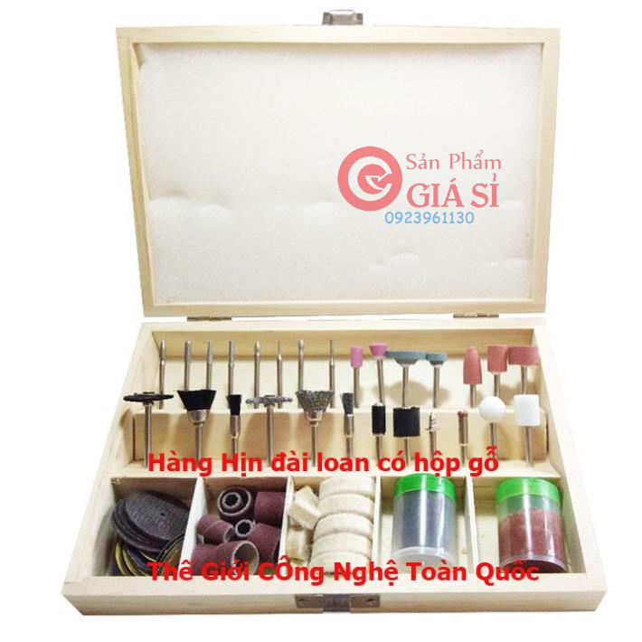 phụ kiện đồ nghề cắt, cưa, mài, chà, đánh bóng, điêu khắc cao cấp hộp gỗ ❤️freeship❤️