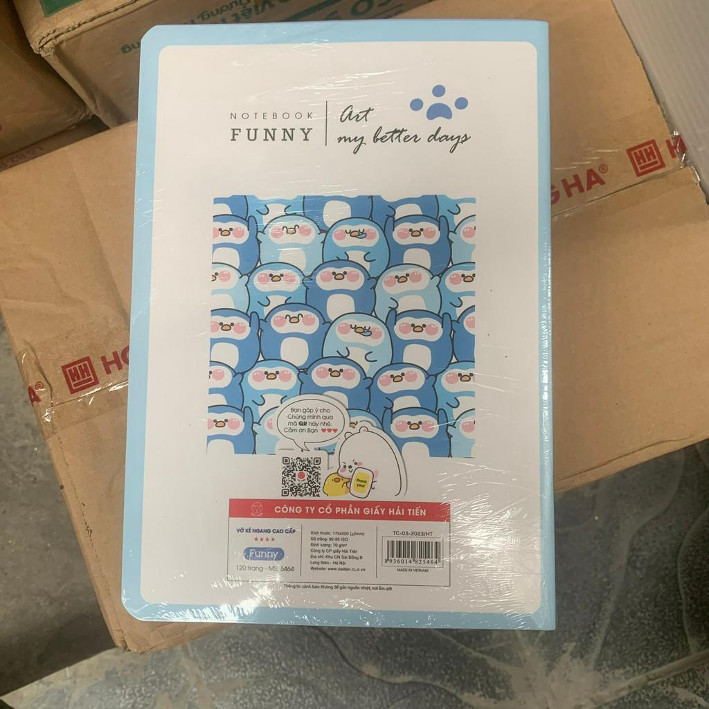 Vở FUNNY 120 trang 5464 - BÁN LẺ