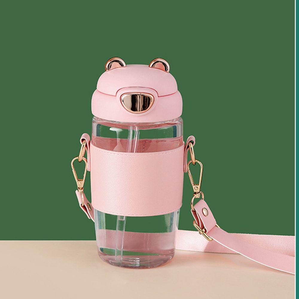 PISTA Bình Nước Có Ống Hút Dung Tích 600ML Chất Lượng Cao Dành Cho Bé