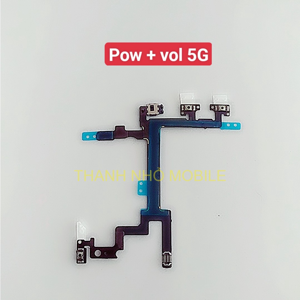 Cáp nút nguồn + âm lượng iphone 5G / 5S / 6S / 7G / 7 plus hàng chính hãng