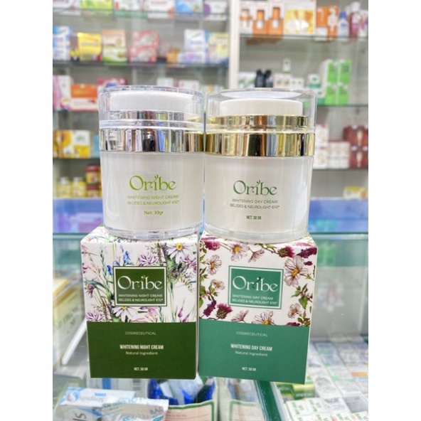 [Chính hãng] Bộ Đôi Sản Phẩm Dưỡng Trắng Da Ngày Và Đêm Oribe - Giúp Dưỡng Ẩm, Trắng Da, Chống Lão Hóa, Mờ Nám