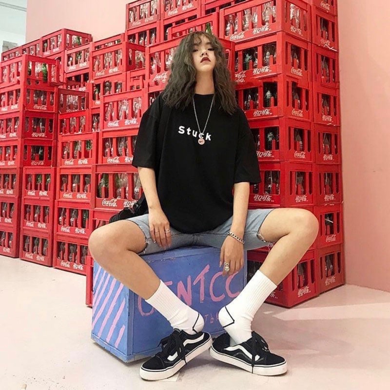 Áo phông nam nữ FREESHIP Áo thun hình trừu tượng form rộng cực hot hit [thun hình]