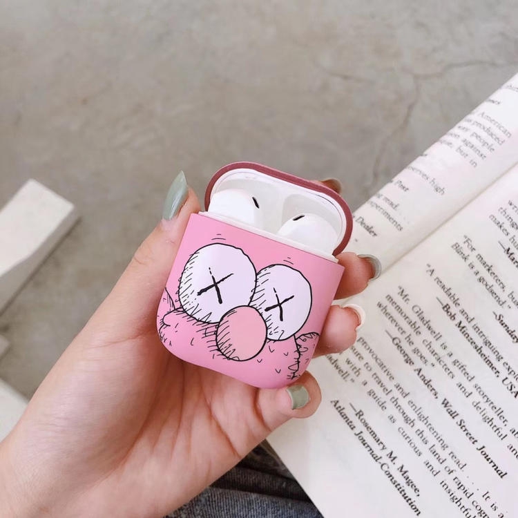 Vỏ bảo vệ hộp đựng tai nghe Airpods kiểu Sesame street phối Kaws cá tính | BigBuy360 - bigbuy360.vn