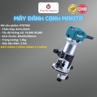 6mm máy đánh cạnh makita rt0700c