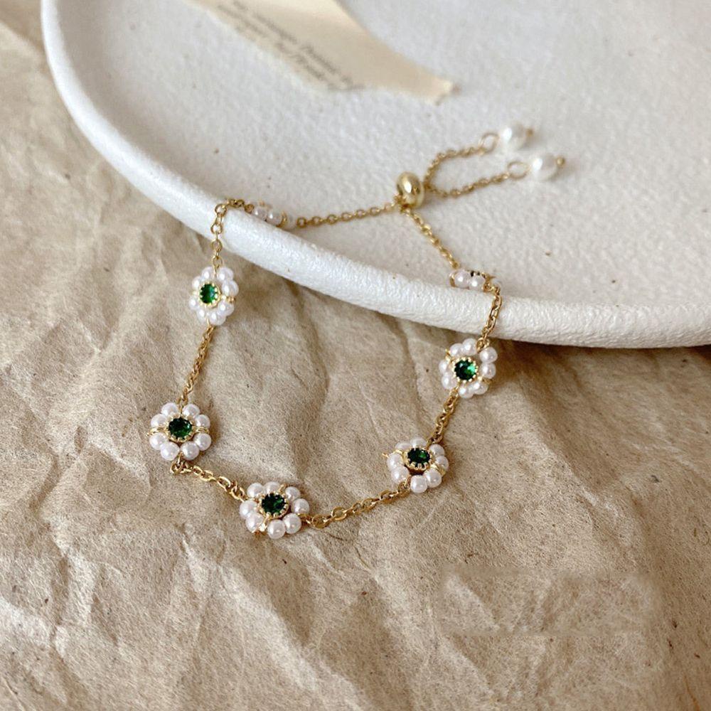 Vòng Tay Thủ Công Dễ Thương Phong Cách Pháp Độc Đáo Cho Nữ