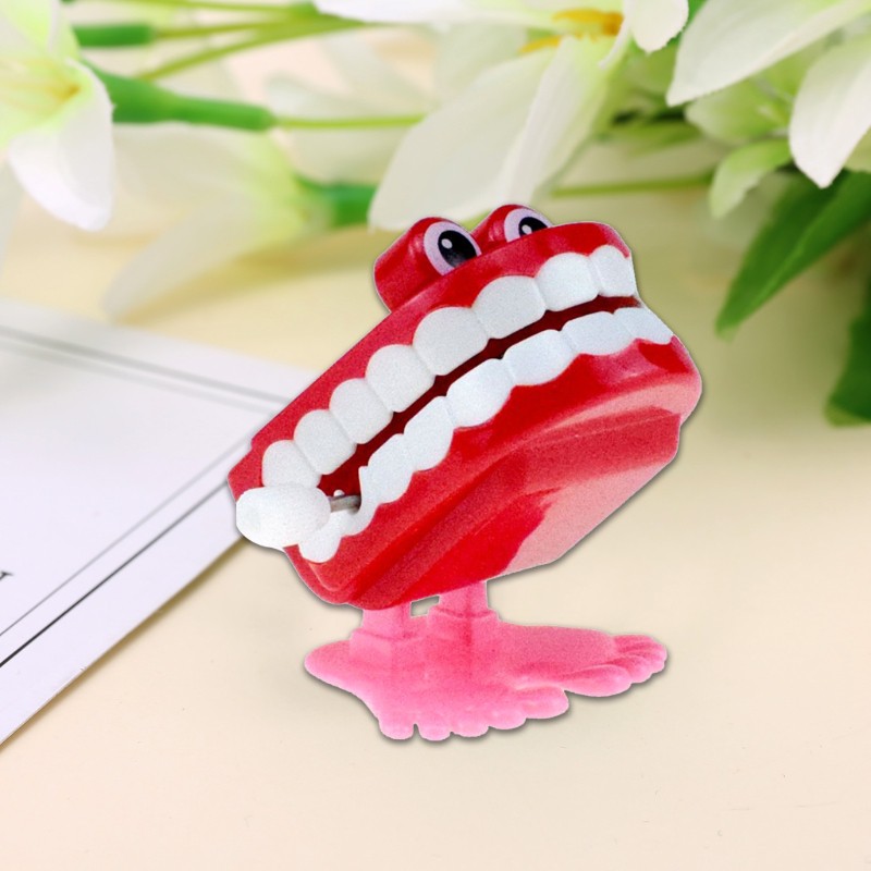 Đồ Chơi Hình Hàm Răng Giả Lên Dây Cót Vui Nhộn Cho Bé