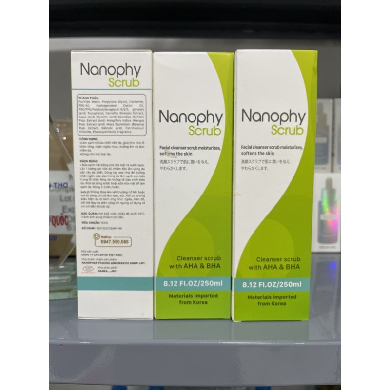 ✅ [CHÍNH HÃNG] Tẩy Da Chết Nanophy - Nanophy Scrub