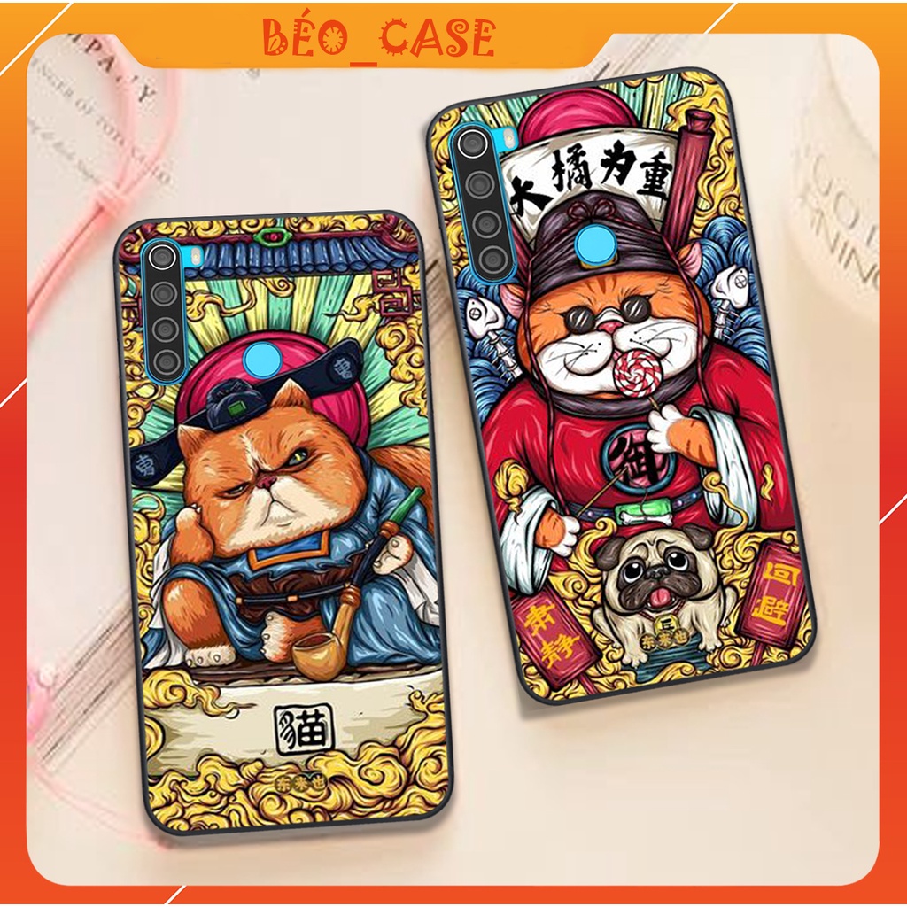⚡ Siêu Rẻ ⚡Ốp lưng  XIAOMI REDMI NOTE 8-REDMI NOTE 8 PRO in hình  MÈO THẦN TÀI cực đẹp-BEOCASE