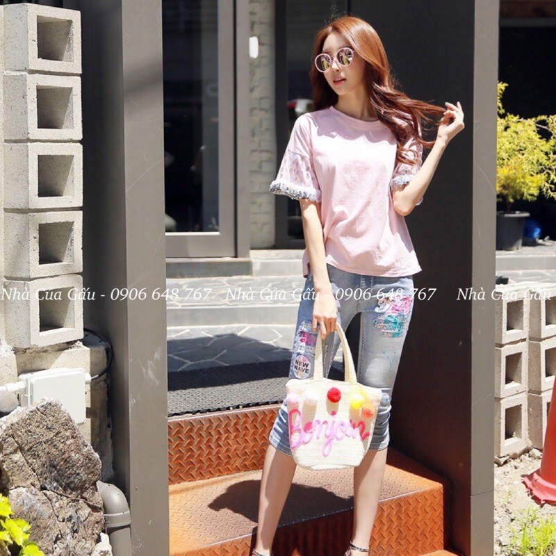 Túi cói nữ đầy màu sắc cho mùa hè sôi động