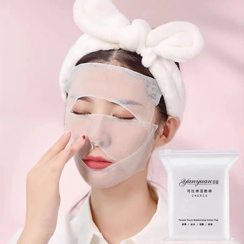 Bông tẩy trang bông Đắp mặt nạ Lotion cotton pad mềm dai