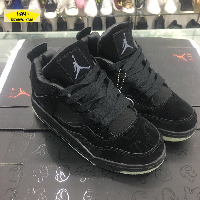 GIÀY NIKE AIR JORDAN 4 Retro đen