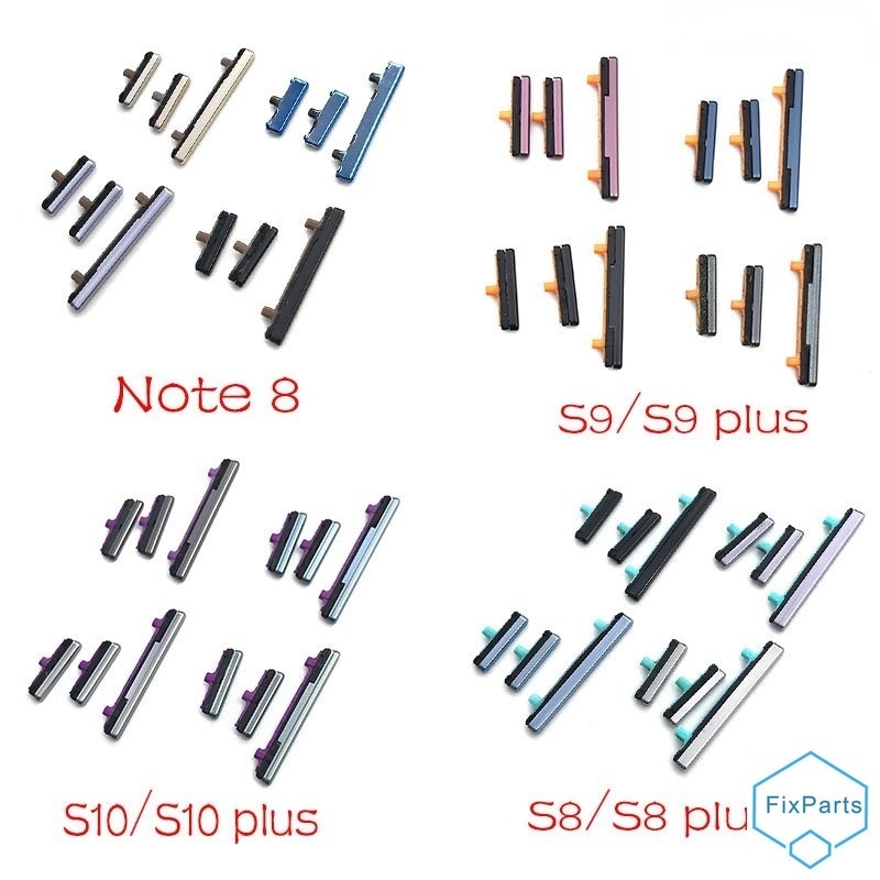 Bộ Nút Âm Lượng Và Nút Âm Lượng Thay Thế Cho Samsung Galaxy Note 8 S8 S9 S10 Plus