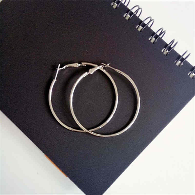 Khuyên Tai Dạng Vòng To Thời Trang Dành Cho Nữ