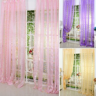 Rèm Cửa Sổ Vải Voan nhiều màu