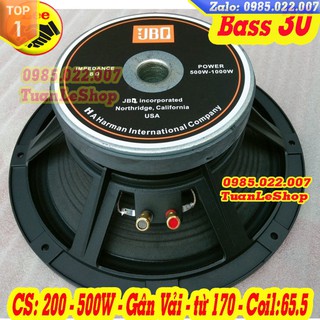 LOA BASS 3 TẤC COIL 65 TỪ 170 GÂN VẢI J B L - LOA BASS RỜI - GIÁ 01 LOA BASS 30