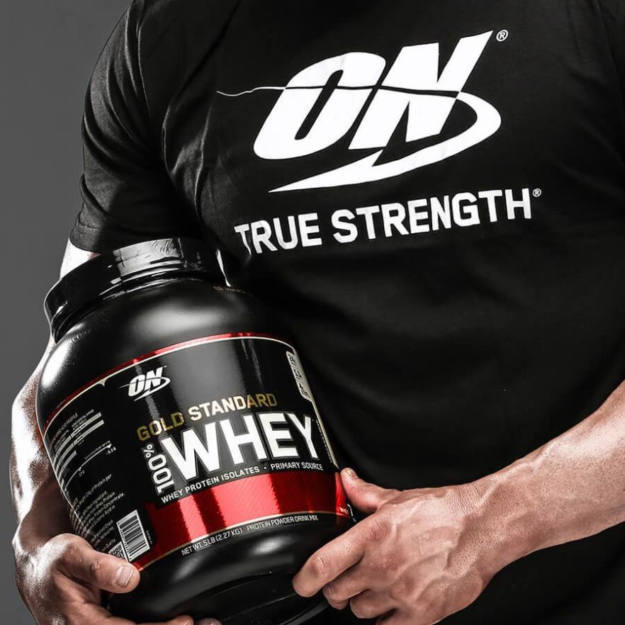 Whey Protein GOLD STANDARD ON 5Lbs - 2,3kg  Sữa Tăng Cơ Phát Triển Cơ Bắp Tối Ưu, Nhập USA 100%