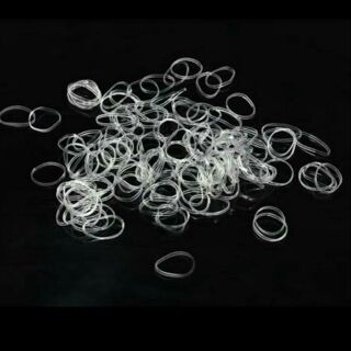 Túi dây thun buộc tóc trong suốt