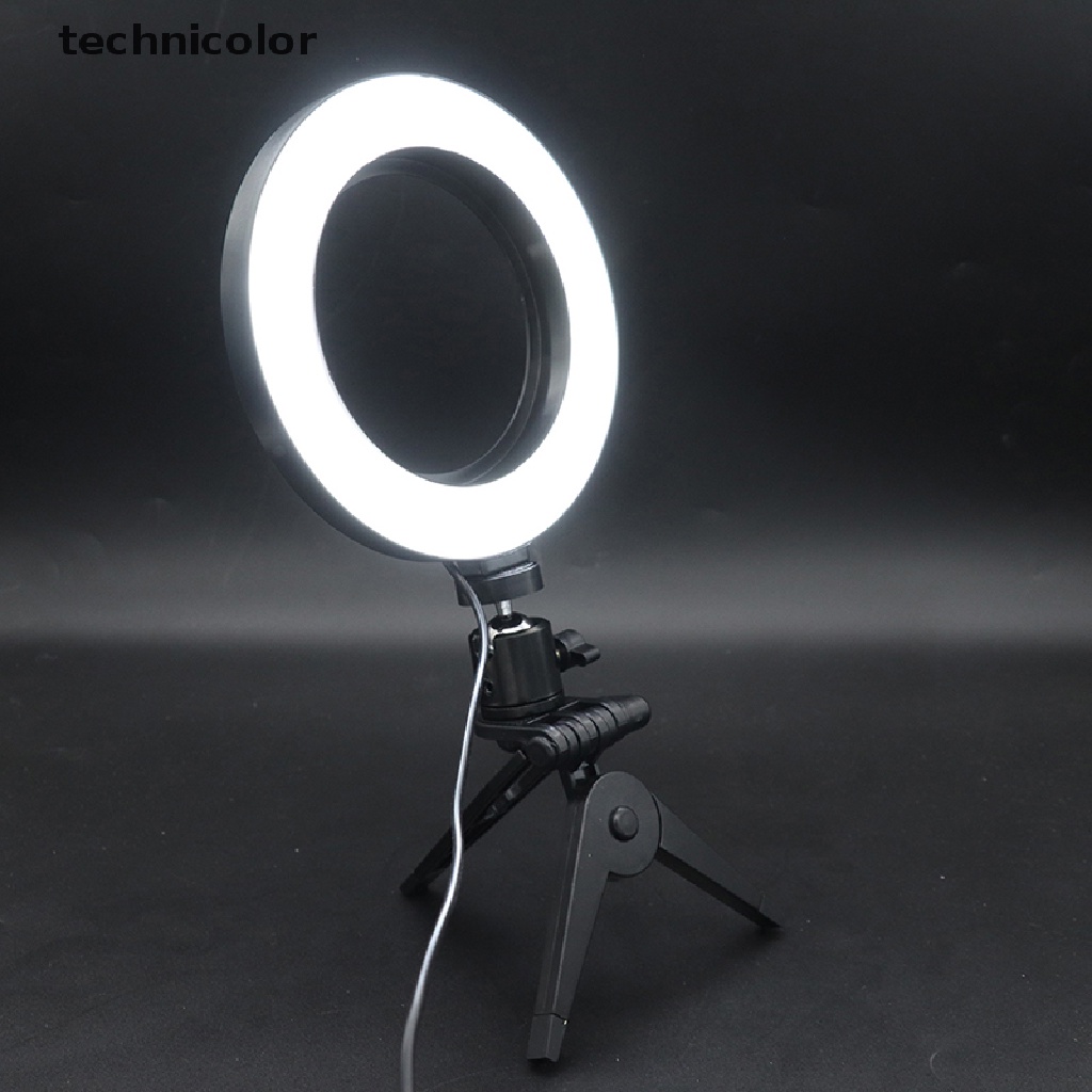 Tcvn 6 " LED Ring Light Lamp Selfie Camera Live Dimmable Phone Studio Photo Video Jelly