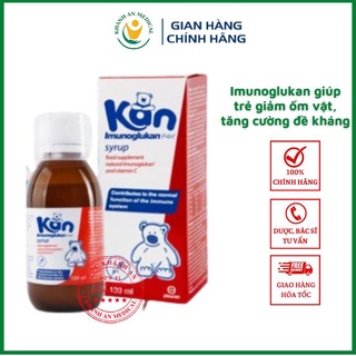 Siro Imunoglukan P4H hỗ trợ tăng đề kháng, tăng cường miễn dịch ở trẻ em Dược Khánh An D22