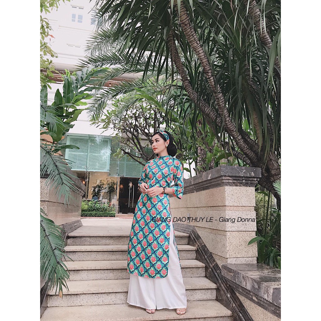 SET 3 IN 1 ÁO DÀI CÔ 3 SÀI GÒN - DT4122