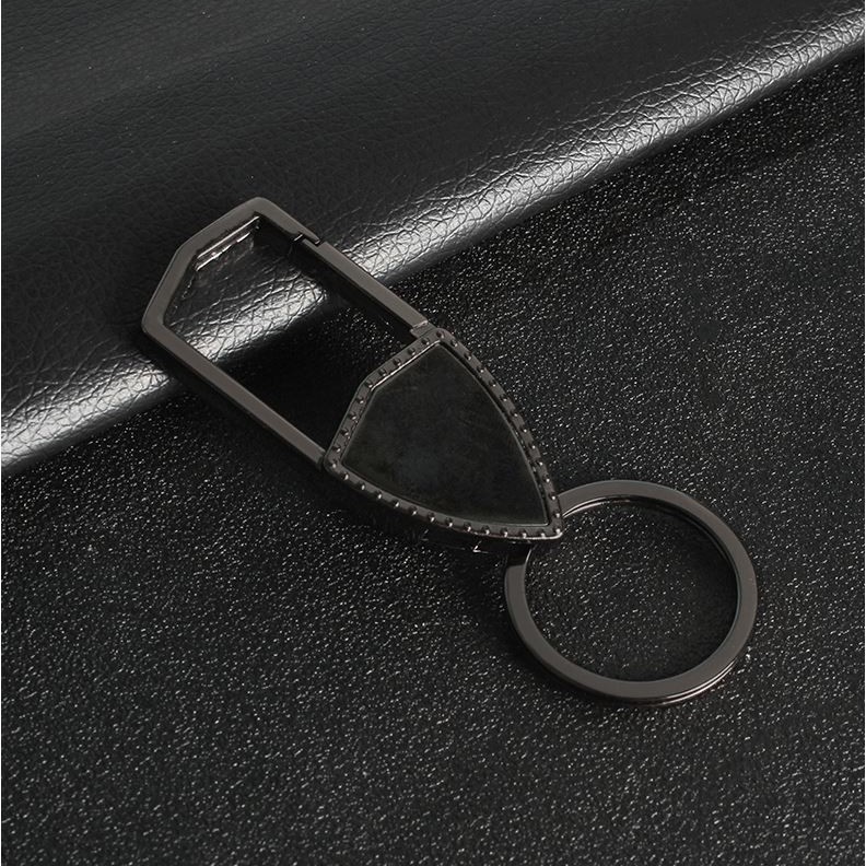 Móc khóa nam cá tính phong cách Châu Âu hiện đại CM45 móc khóa xe hơi kim loại sang trọng cao cấp Chammart