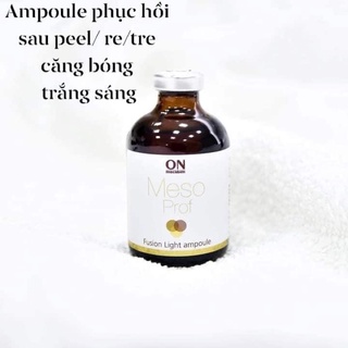 Tinh chất hồi phục trắng da căng bóng meso fushion ligh onmacabim