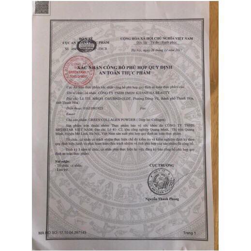 DIÊP LỤC COLLAGEN CHÍNH HÃNG HỘP 30 GÓI | BigBuy360 - bigbuy360.vn