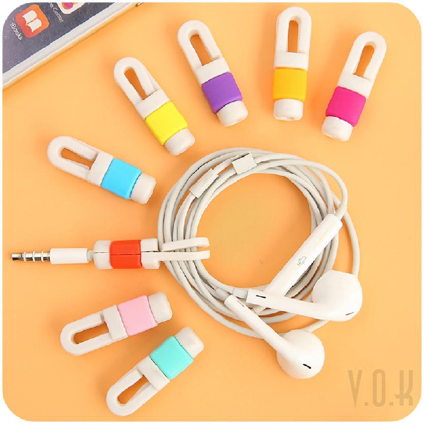Headphone Cord Cable Cord Data Line  Protector Easy To Prevent Carry Damage Hub 561