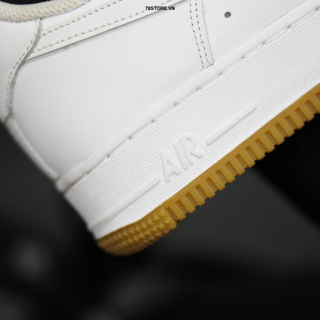 Giày Nike Air Force 1 07 White Gum -SS 2022 [DJ2739-100] Chính Hãng