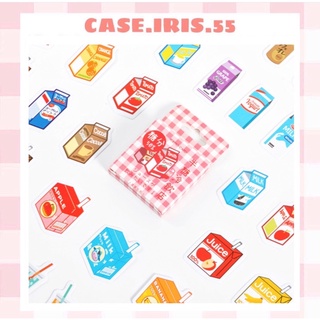 Hộp 45 Miếng Sticker, Nhãn Dán Trang Trí Chủ Đề Nước Giải Khát