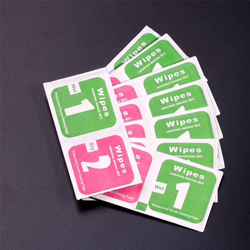 Khăn lau kính cường lực chuyên dụng cho màn hình điện thoại