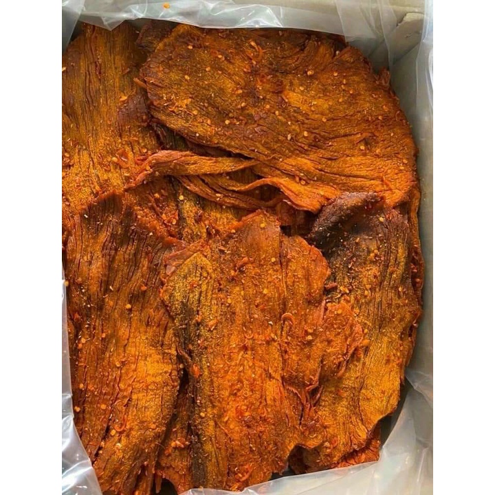 300G Hũ Khô Bò Miếng loại ngon - ăn vặt - hàng tết